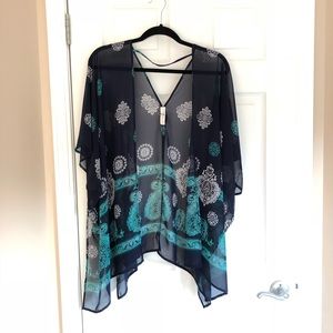 Sheer kimono - also great for the beach!